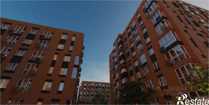 1-комн квартира в новом доме Уфимский район, село Миловка