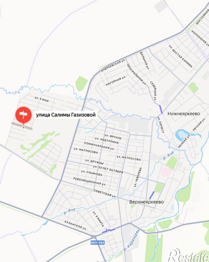 Земельный участок ул Салимы Газизовой