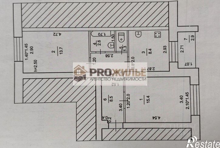 2-комн квартира ул Лесная, 39,  д. 39