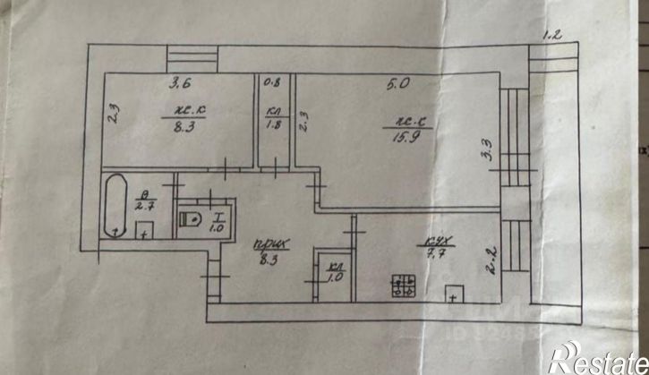 2-комн квартира Новая улица, 6,  д. 6