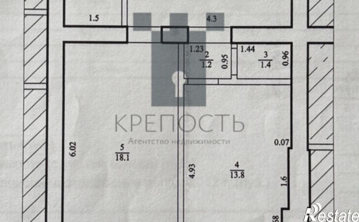 1-комн квартира улица Карла Маркса, 46,  д. 46