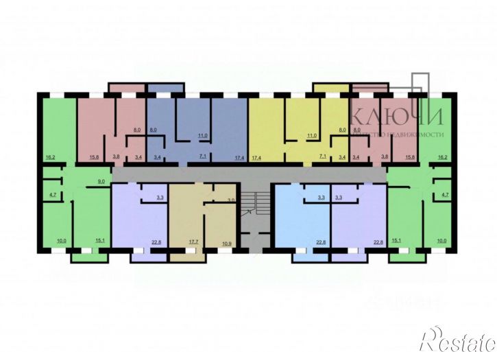 2-комн квартира улица Твердышева, 17,  д. 17