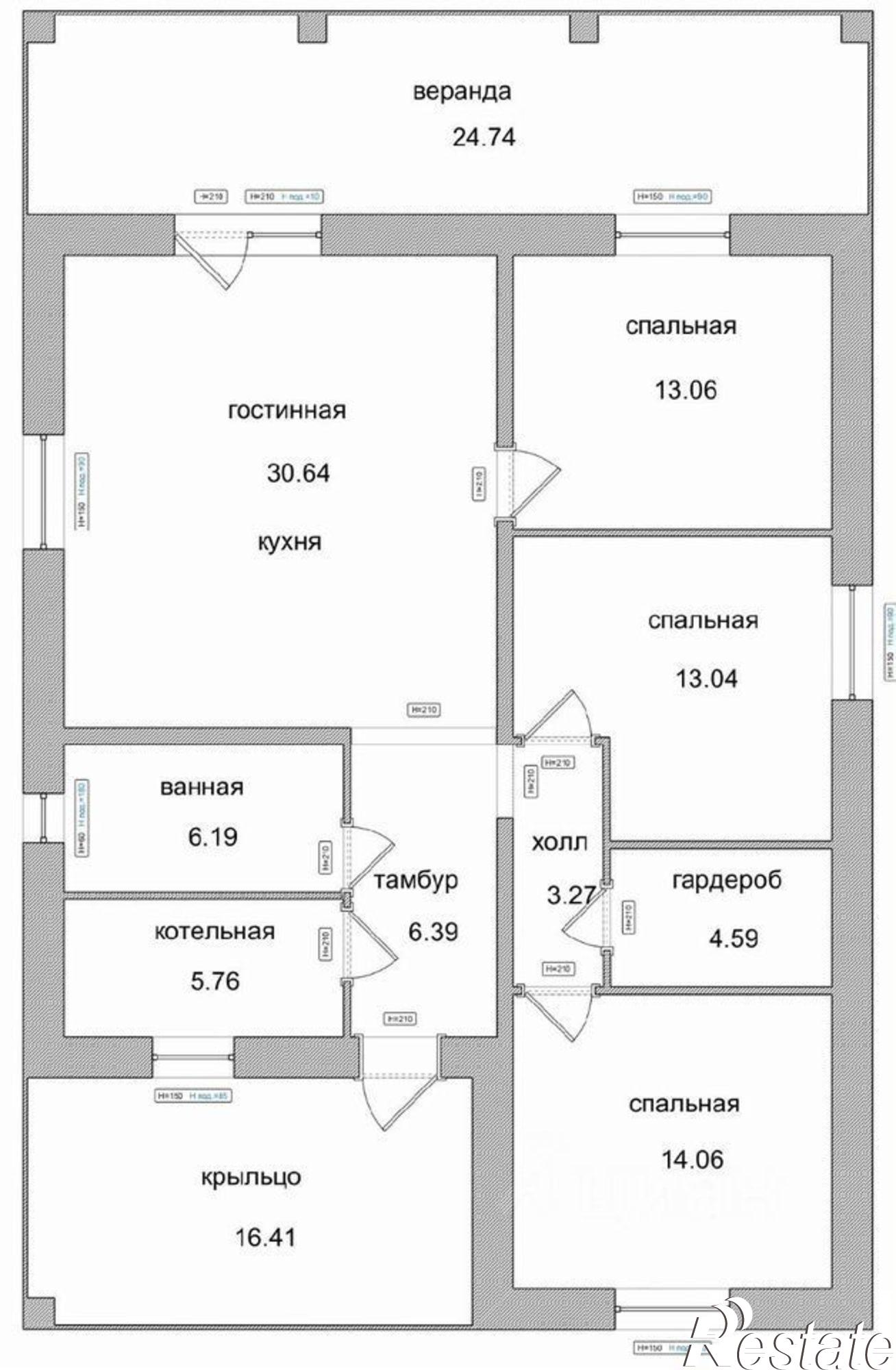 Купить дачу, дом, коттедж за 6 100 000 рублей на ул Голубая, 38