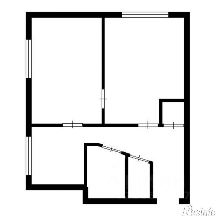 2-комн квартира ул Пушкина, 1,  д. 1