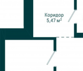 1-комн, 39 кв м, этаж 14/31 ул Комсомольская, 122 1