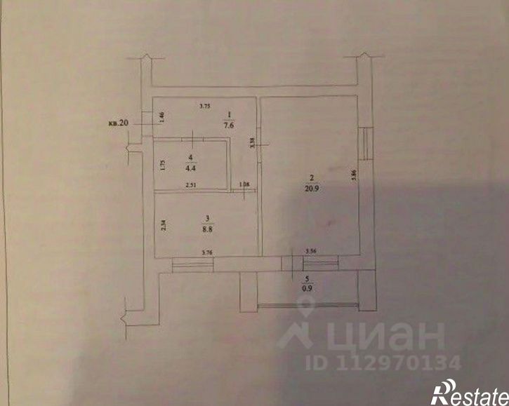 1-комн квартира Урманская улица, 3,  д. 3