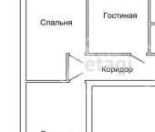 3-комн, 55кв м, этаж 1/5 ул Гагарина, 86