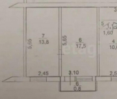 3-комн, 57кв м, этаж 4/5 ул Чкалова, 1