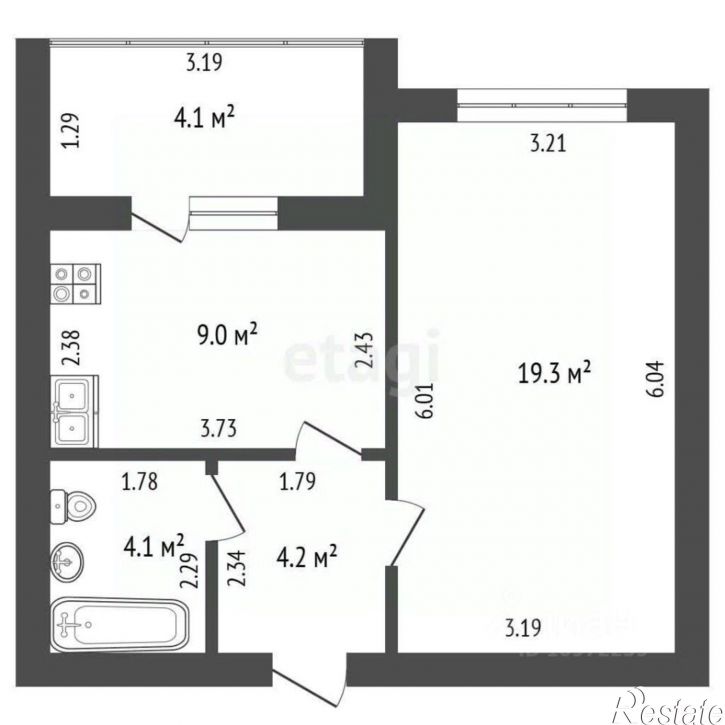 1-комн квартира ул Лазурная, 33,  д. 33