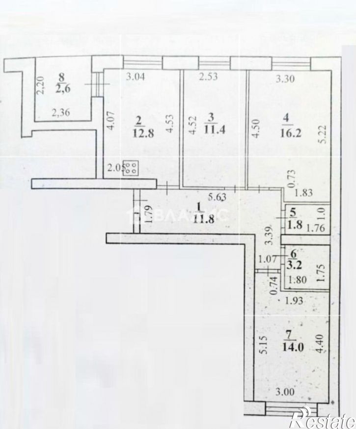 3-комн квартира Стерлитамак