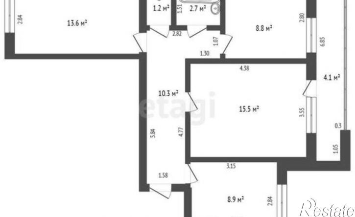 3-комн квартира Стерлитамак, улица Гоголя, 118