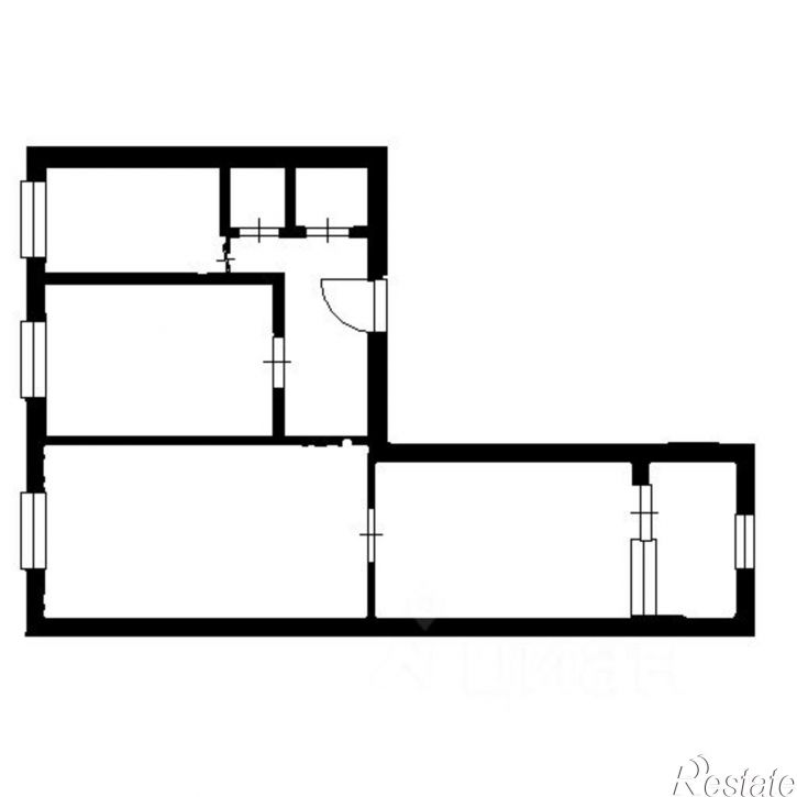 3-комн квартира улица Авроры,дом 5/5