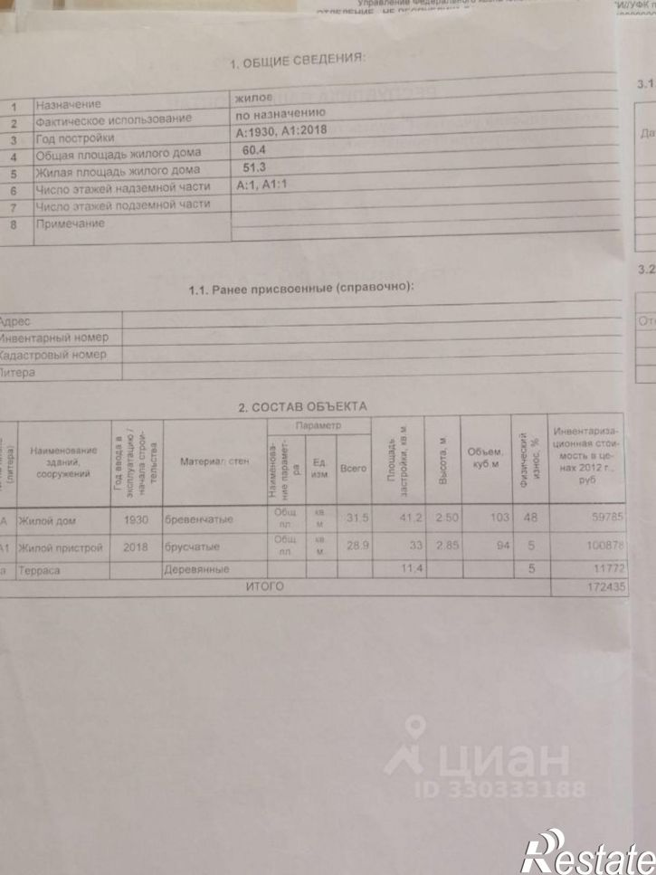 Коттедж/дом ул Пролетарская