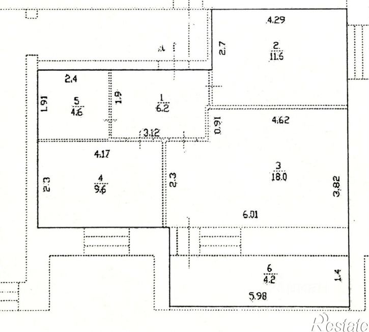 2-комн квартира улица Луначарского, 41,  д. 41