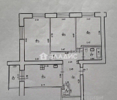 3-комн, 88кв м, этаж 2/13 Зайнаб Биишевой улица, 18