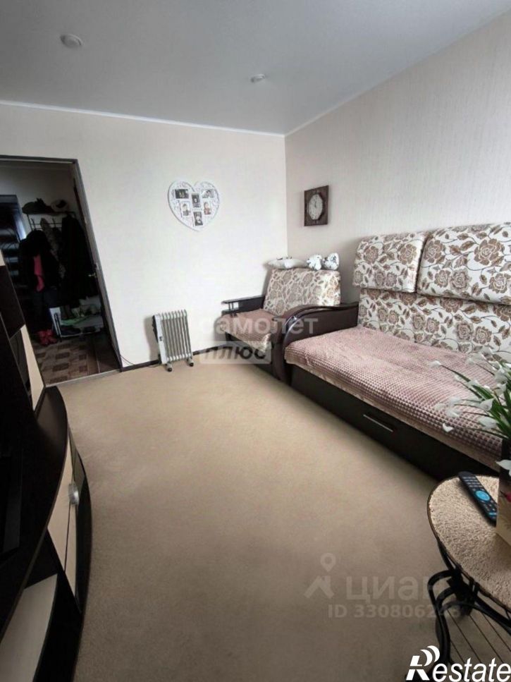 1-комн квартира ул Калинина, 17,  д. 17