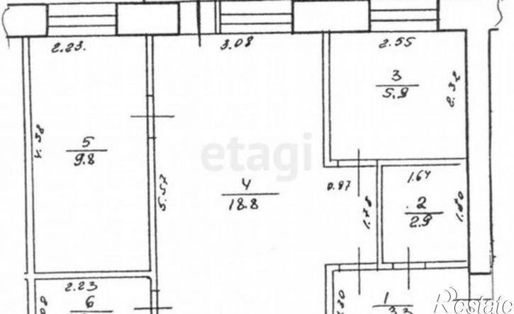 2-комн квартира Революционная улица, 21,  д. 21