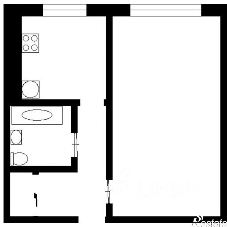1-комн квартира ул Гафури, 24,  д. 24