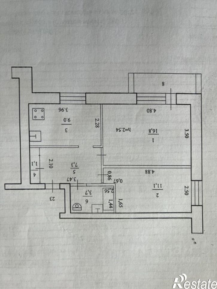 2-комн квартира ул Щербакова, 11 А,  д. 11 А,  к. А
