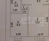 1-комн, 32кв м, этаж 2/9 ул Зеленая, 15