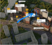 2-комн, 50кв м, этаж 8/22 городской округ Уфа