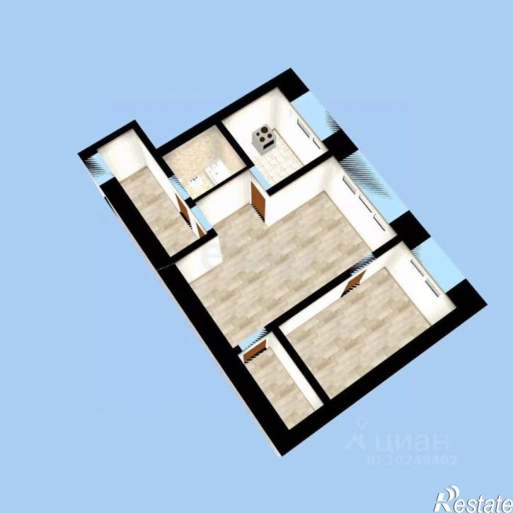 2-комн квартира улица Карла Маркса, 113,  д. 113