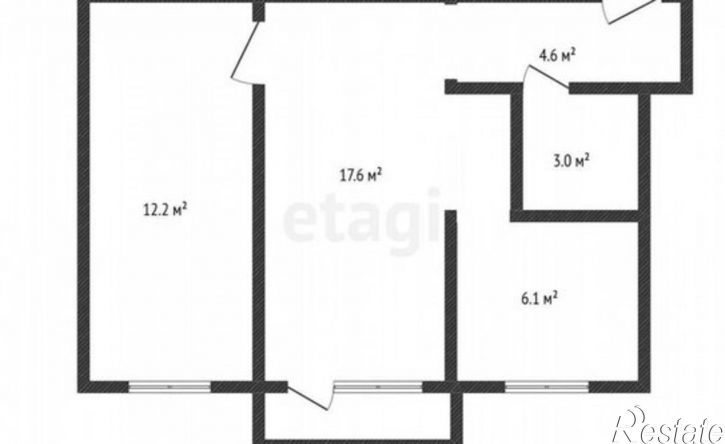 2-комн квартира ул Губкина, 106А,  д. 106А