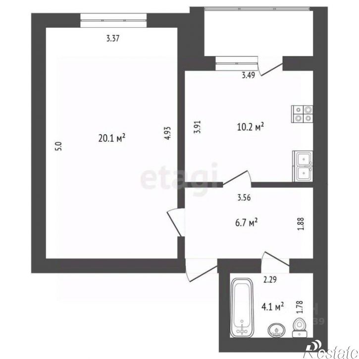 2-комн квартира ул Лазурная, 31,  д. 31