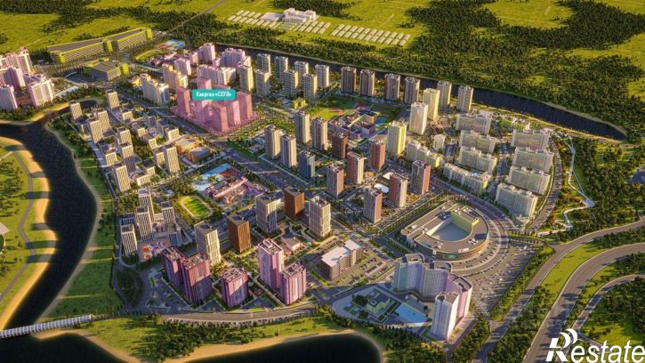 1-комн квартира в новом доме Уфа, жилой комплекс Яркий