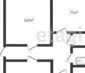 3-комн, 57кв м, этаж 3/5 б-р Юлаева, 37а