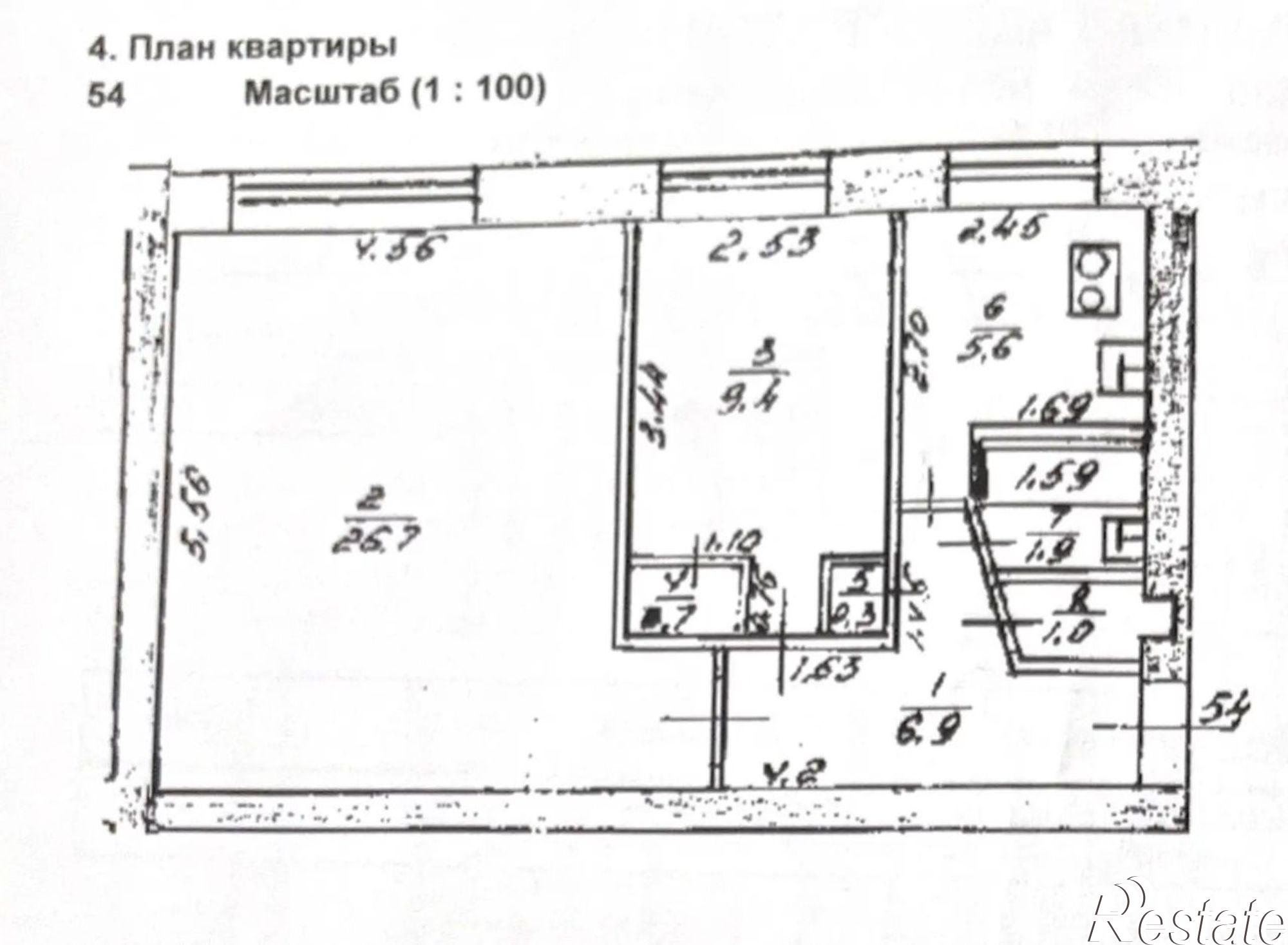 Купить квартиру за 6 800 000 рублей на Уфа