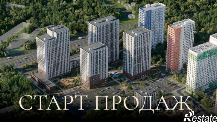 1-комн квартира в новом доме Уфа, ЖК Родина Парк