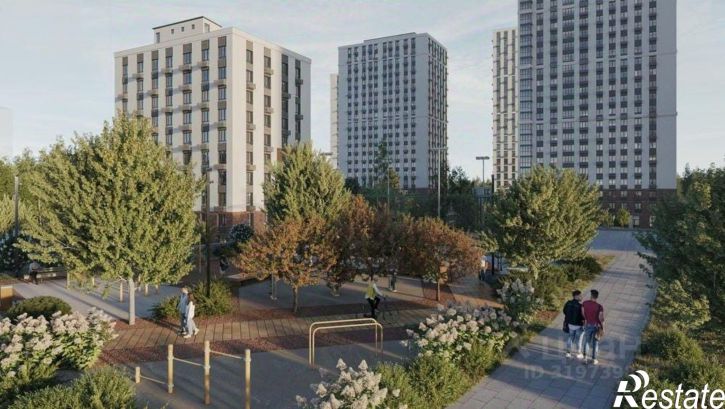 1-комн квартира в новом доме Уфа, ЖК Родина Парк