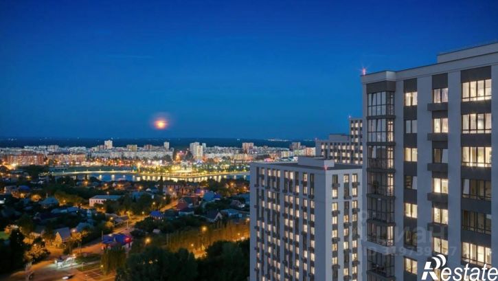 1-комн квартира в новом доме Уфа, ЖК Родина Парк