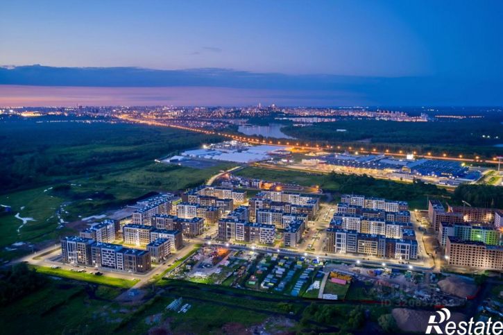 1-комн квартира в новом доме Уфа, совхоз Цветы Башкирии