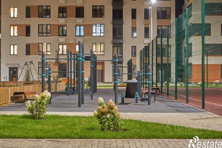 1-комн квартира в новом доме Уфа, совхоз Цветы Башкирии