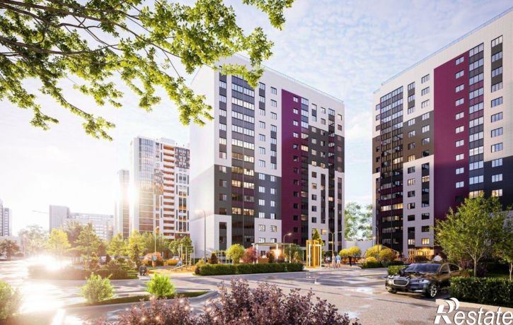 2-комн квартира в новом доме Уфа, улица Героя Доброреза
