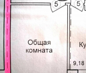 1-комн, 39кв м, этаж 4/5 ул Агидель, 1