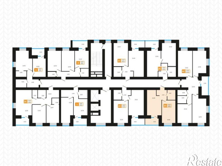 2-комн квартира в новом доме пер Луначарского, 5,  д. 5