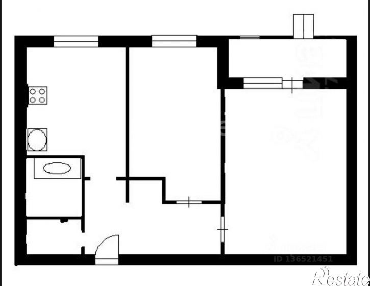 2-комн квартира ул Творческая, 4,  д. 4