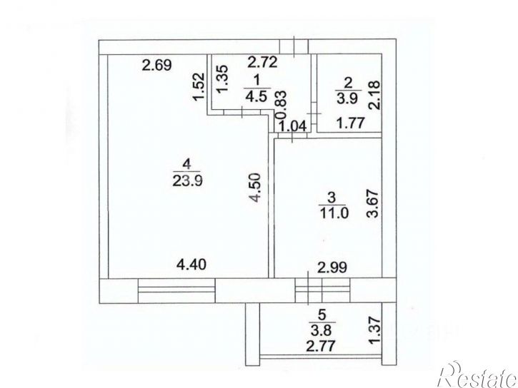1-комн квартира ул Горького, 36,  д. 36