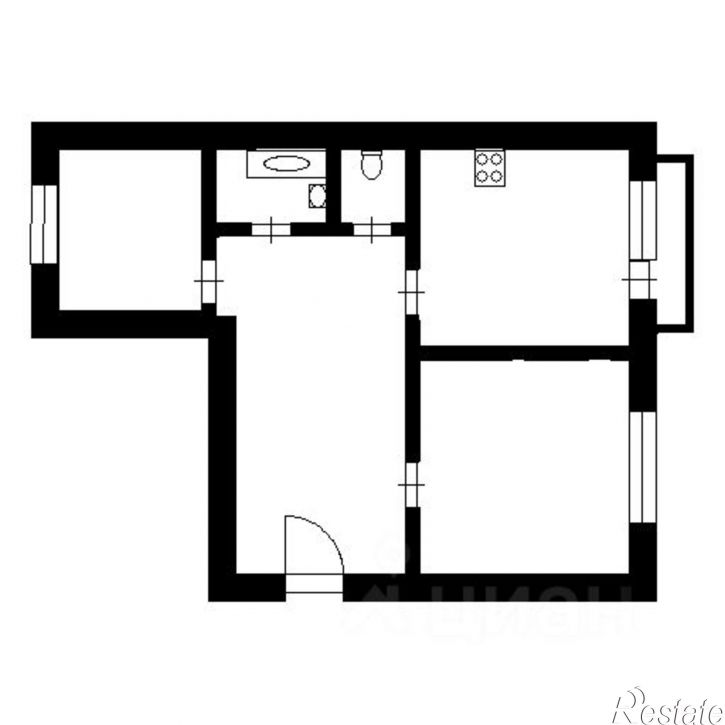 2-комн квартира ул Энергетиков, 17,  д. 17