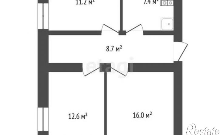 3-комн квартира ул Цюрупы, 56а,  д. 56а