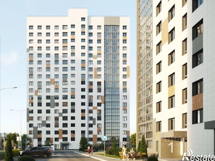 1-комн квартира в новом доме Уфа, улица Мечтателей