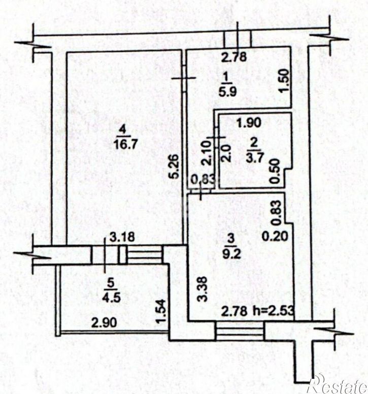 1-комн квартира Уфимский район