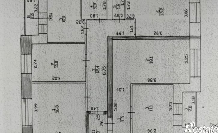 3-комн квартира ул Пугачева, 16,  д. 16
