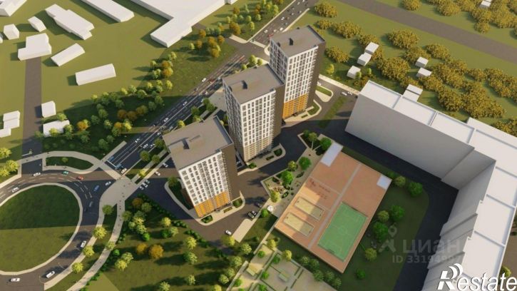 2-комн квартира в новом доме Уфа, Айская улица, 49