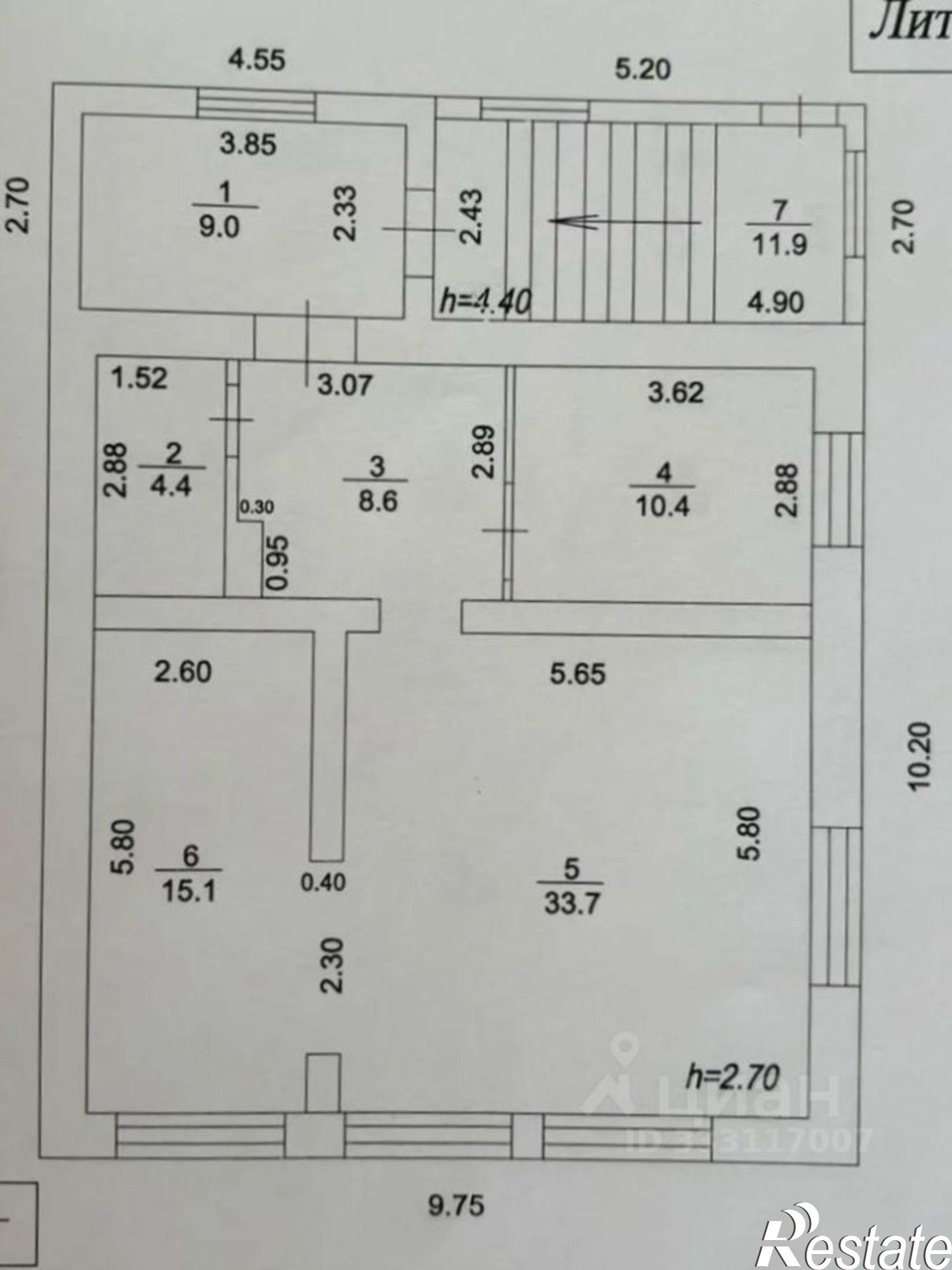 Купить дачу, дом, коттедж за 5 000 000 рублей на ул Молодёжная