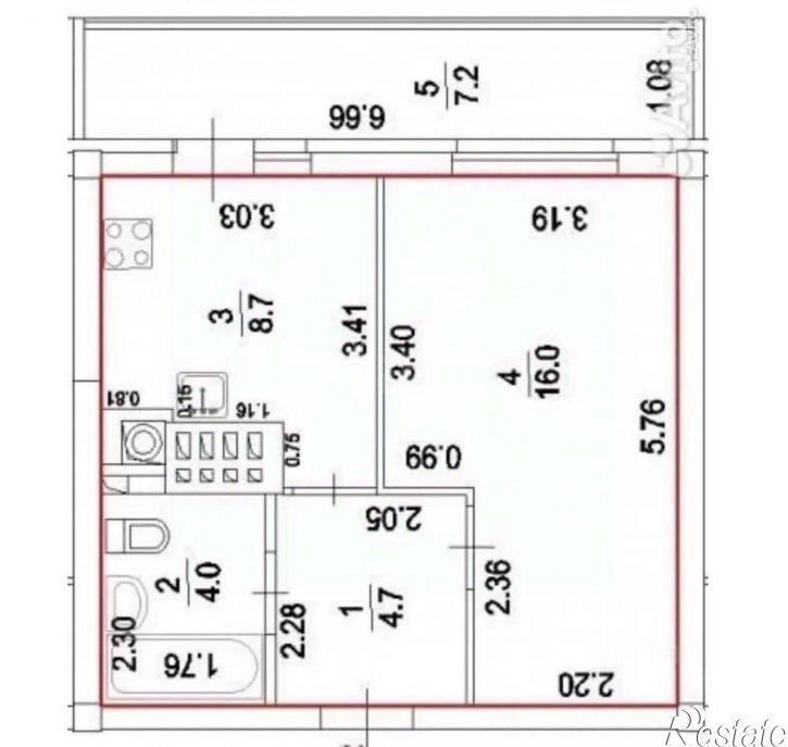 1-комн квартира Уфимский район