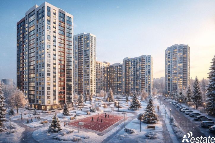 3-комн квартира в новом доме Уфа, проспект Дружбы Народов